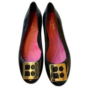 KATE SPADE NEW YORK Retail $338 Brette, patent leather ballet flats size 6B